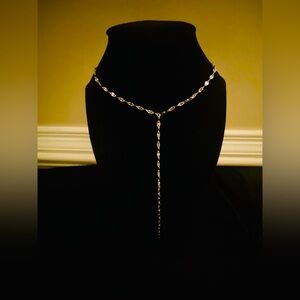 925 Sterling Silver 26” Lariat Y Chain Necklace